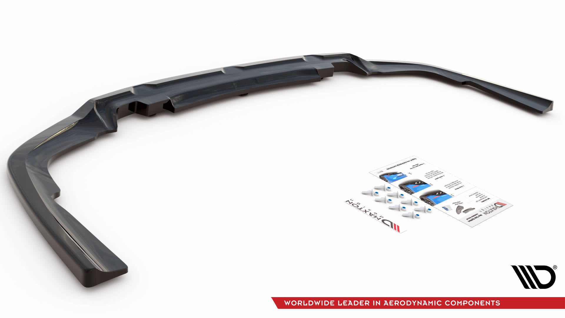 Set of splitters bmw x6 m f96 facelift