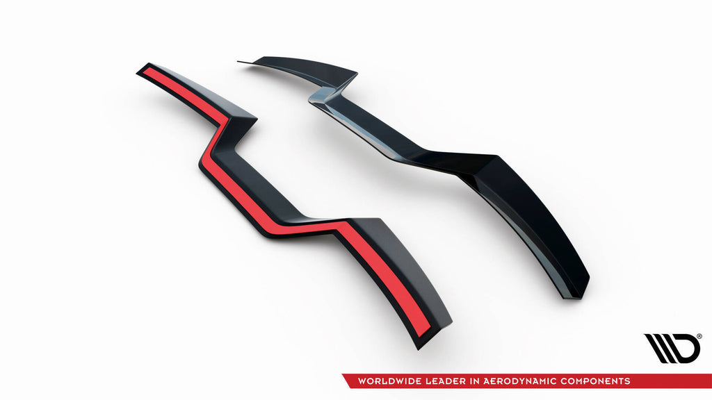 Set of splitters bmw x6 m f96 facelift