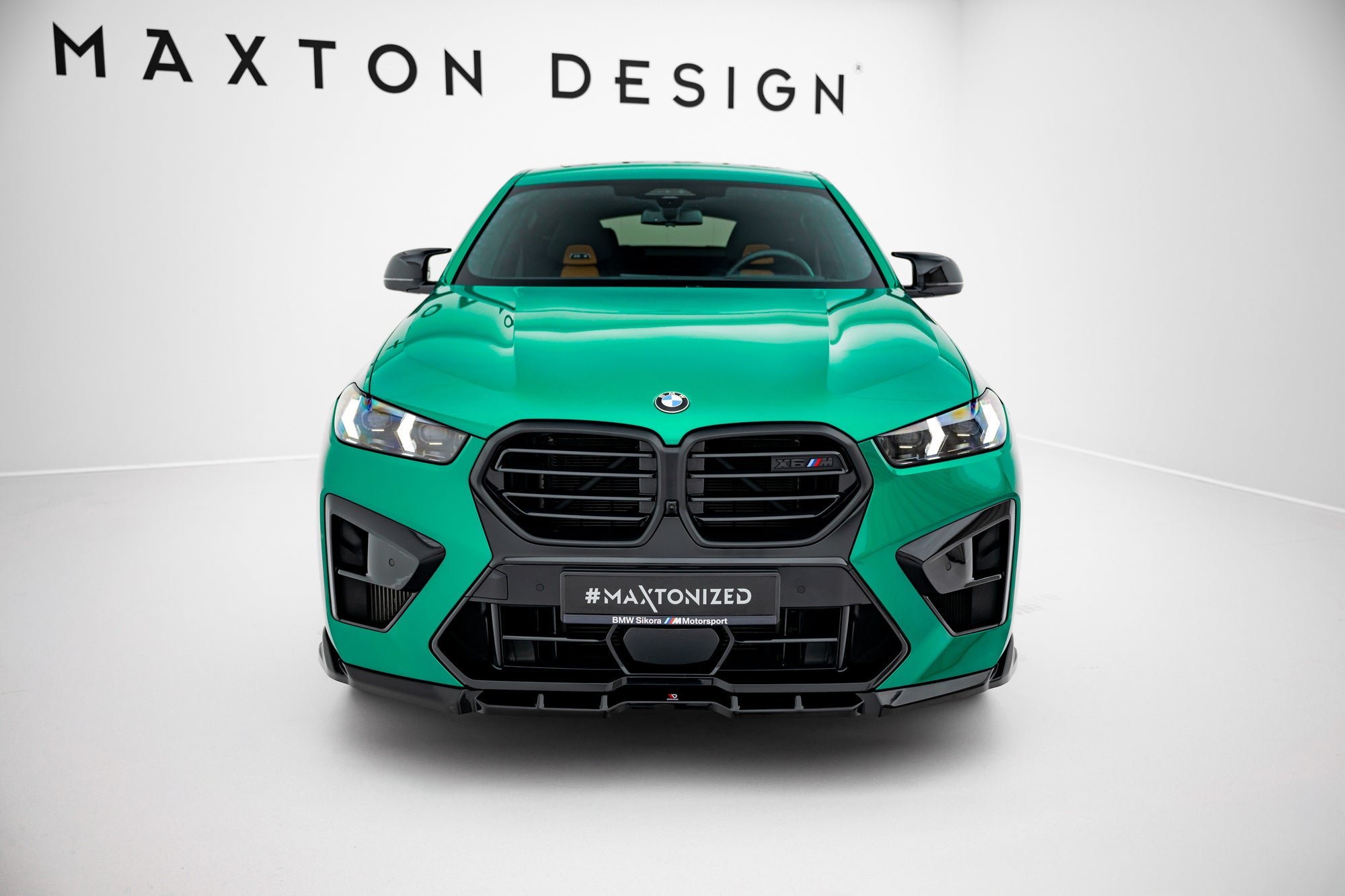Set of splitters bmw x6 m f96 facelift