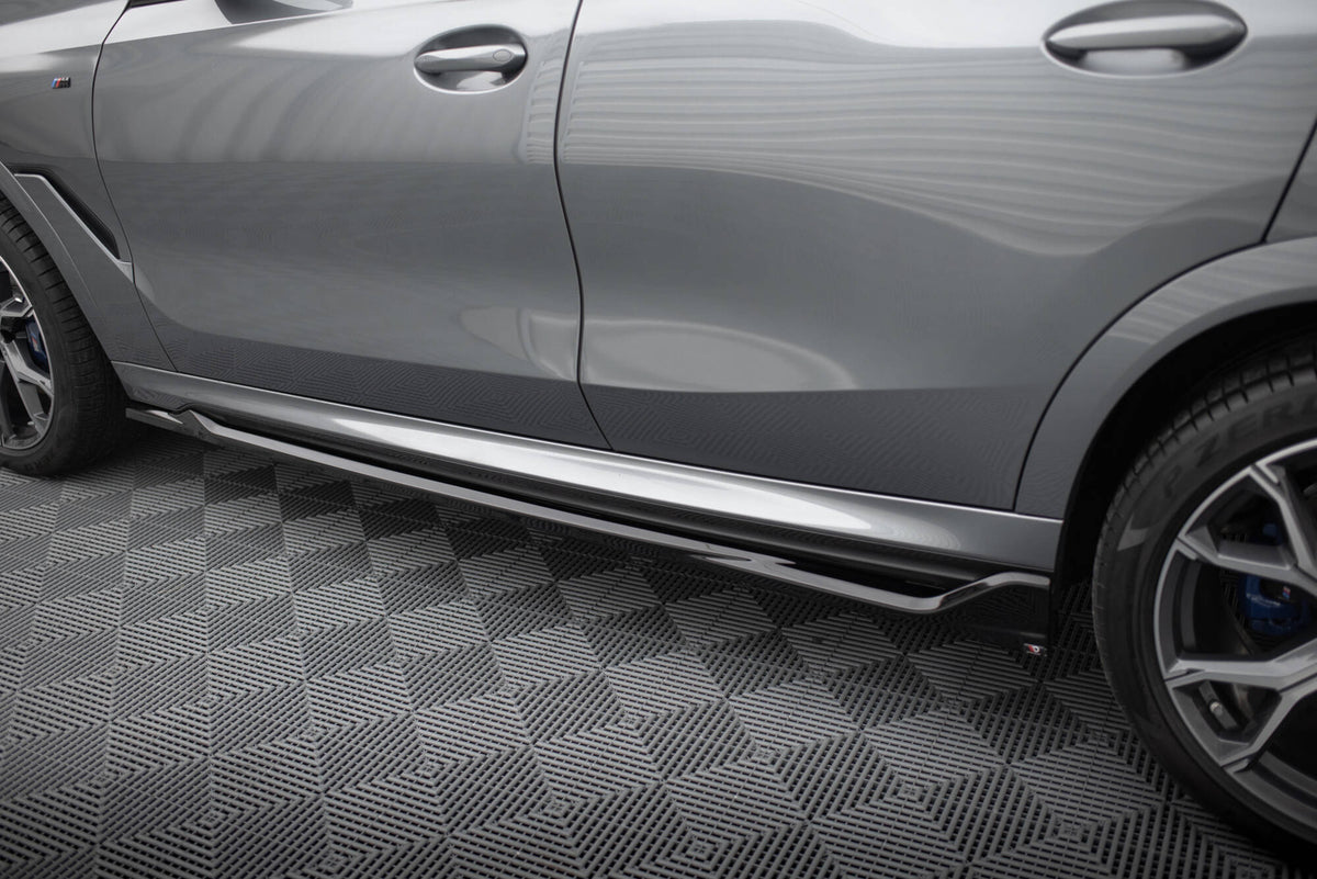 Set of splitters suitable for bmw x6 m-pack g06 facelift