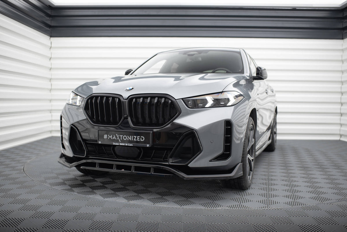 Set of splitters suitable for bmw x6 m-pack g06 facelift