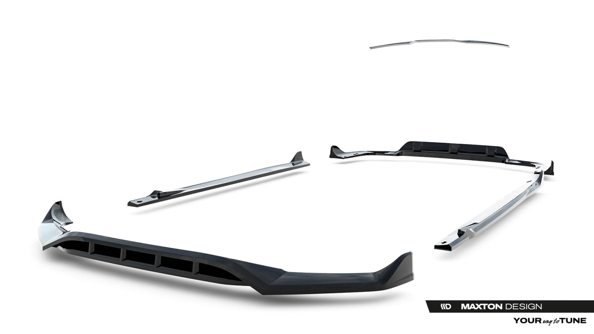 Set of splitters suitable for bmw x6 m-pack g06 facelift