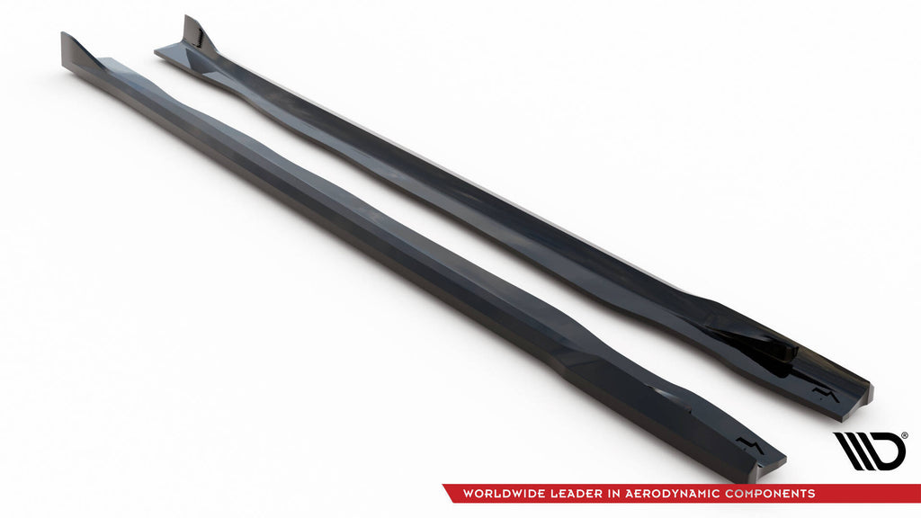 Set of splitters bmw x7 m-pack g07 facelift