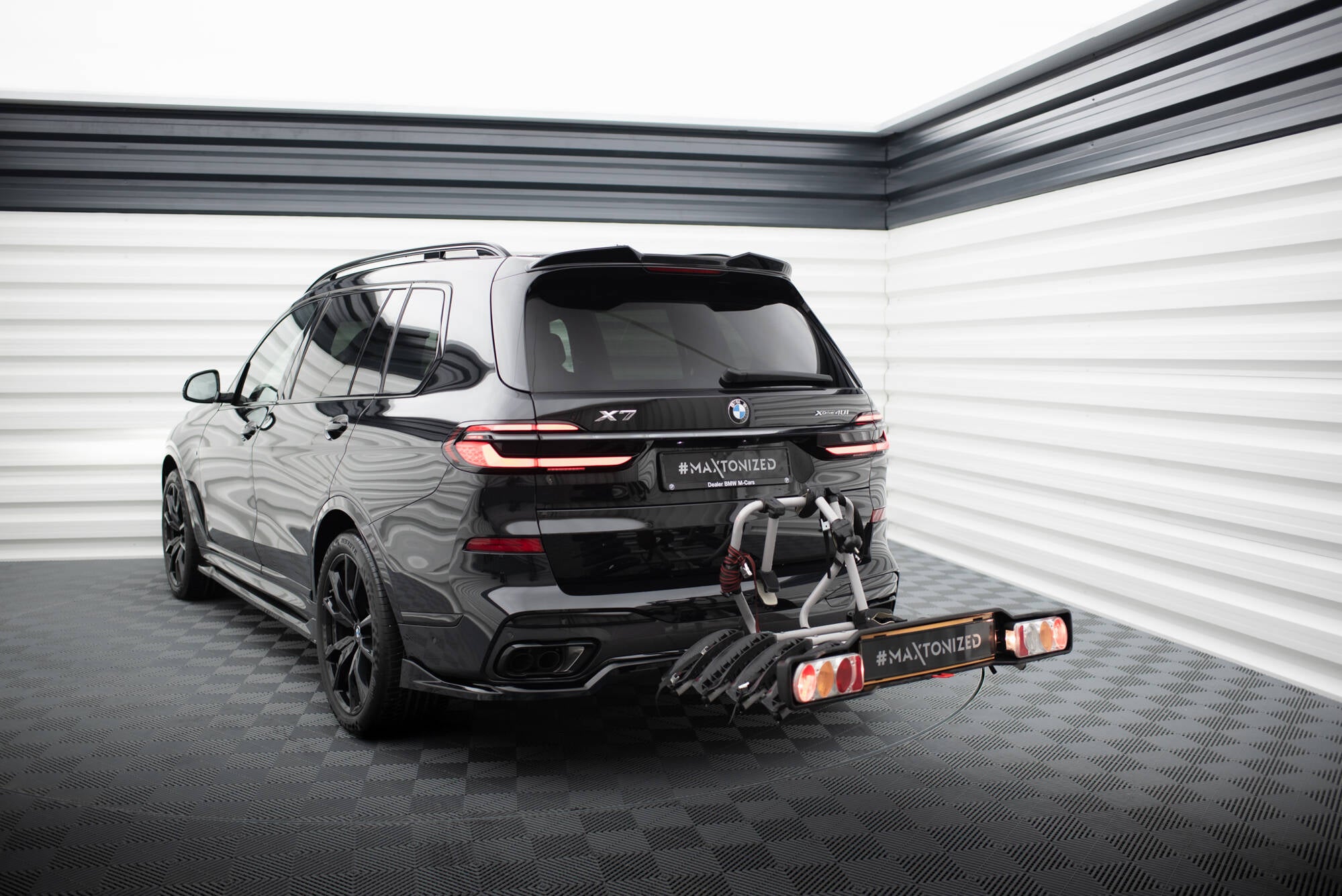 Set of splitters bmw x7 m-pack g07 facelift