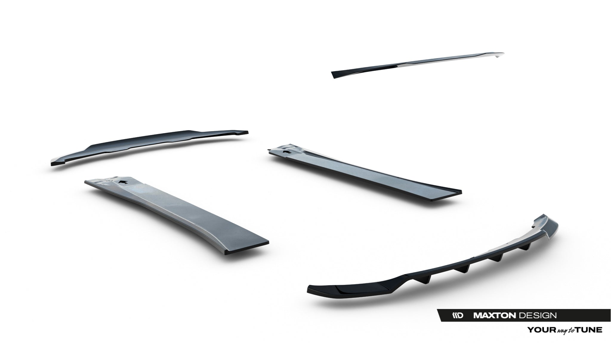 Set of splitters bmw i3 s mk1 facelift