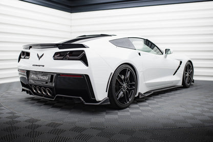 Set of splitters chevrolet corvette stingray c7