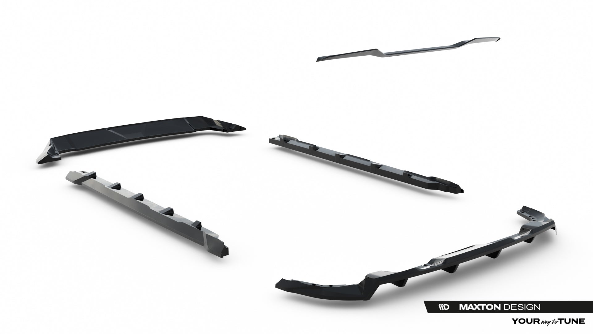 Set of splitters dacia duster mk3