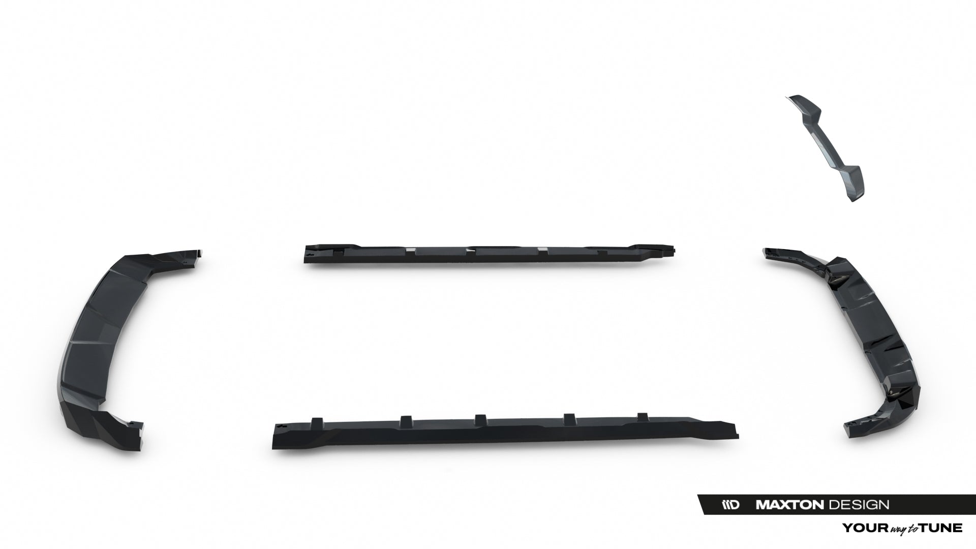 Set of splitters dacia duster mk3