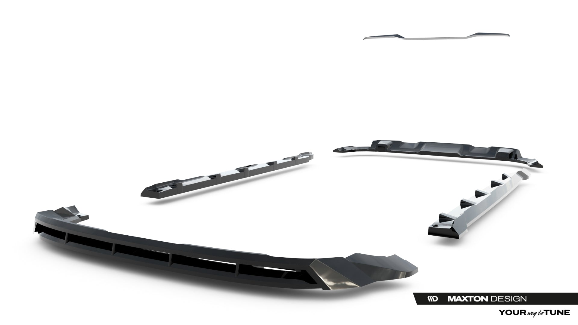 Set of splitters dacia duster mk3