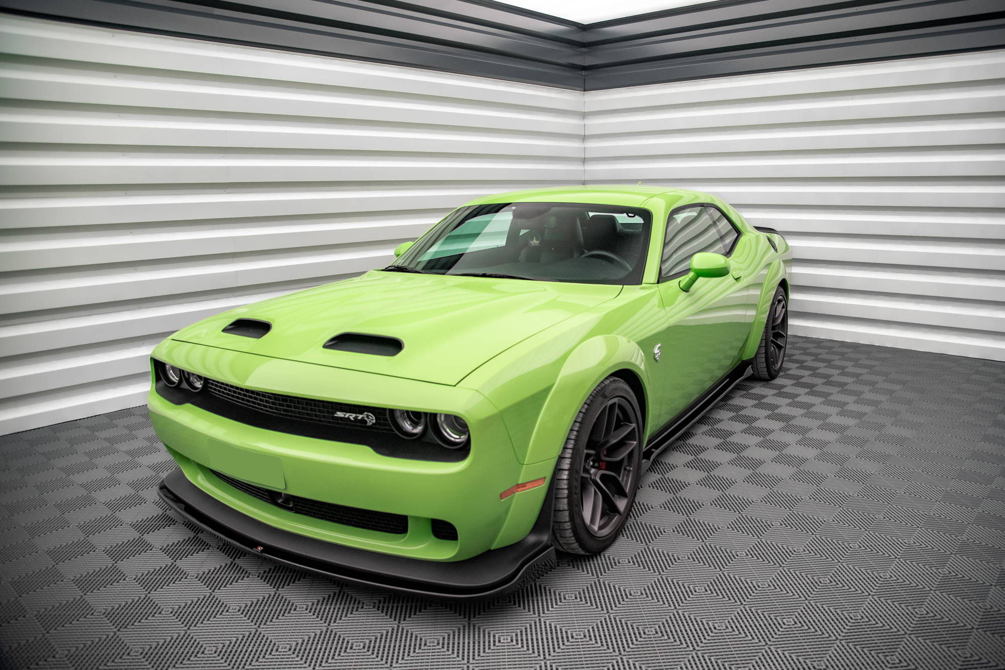 Sarja Splitters Dodge Challenger SRT Hellcat Widebody MK3