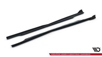 Set of splitters dodge charger rt scat pack widebody mk3 facelift