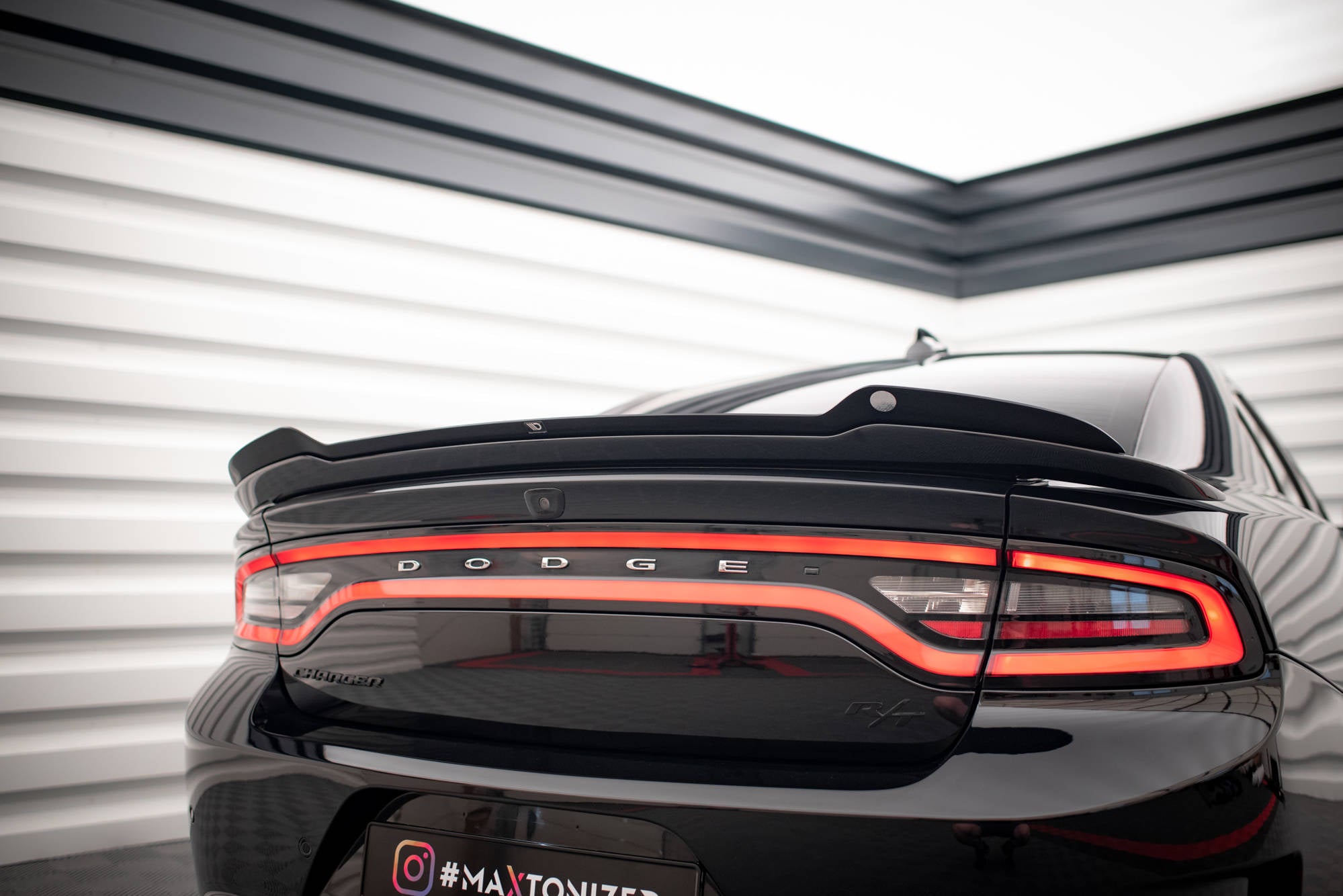 Set of splitters dodge charger srt mk7 facelift
