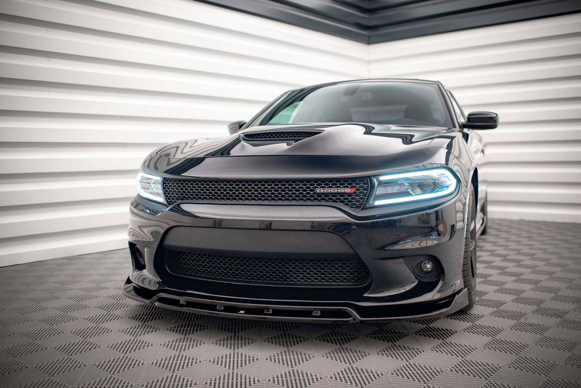 Set of splitters dodge charger srt mk7 facelift
