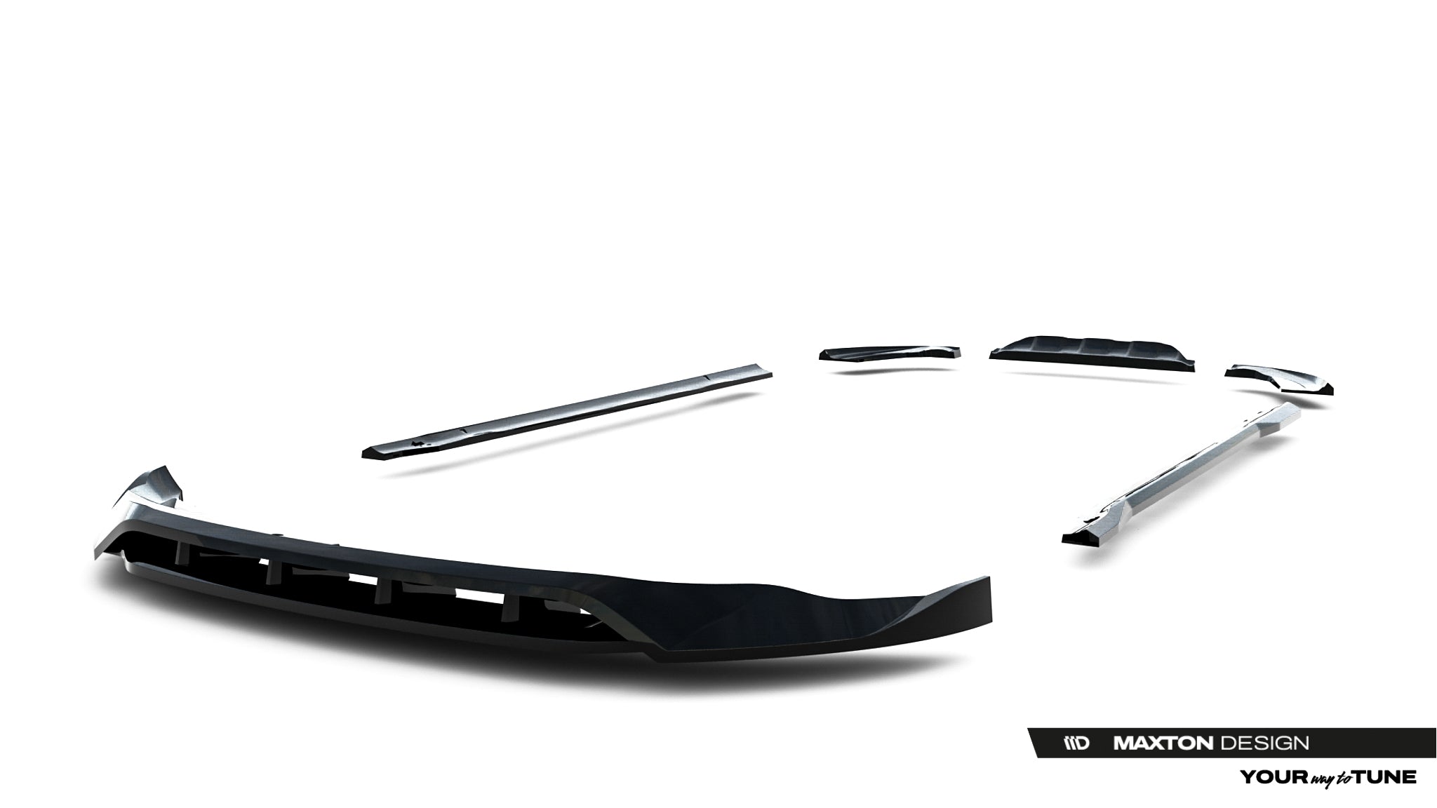 Set of splitters ford kuga st-line mk2 facelift