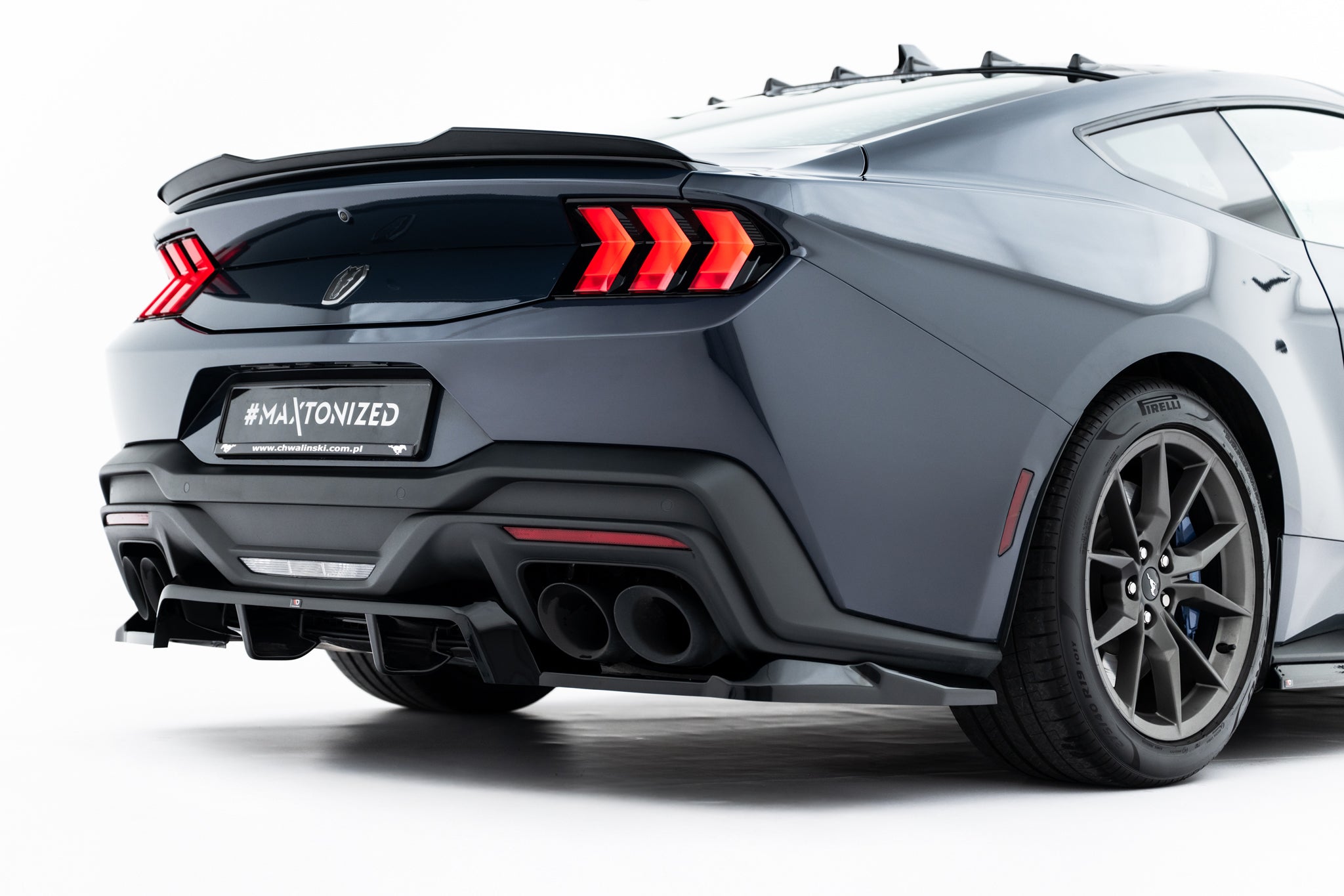 Set of splitters ford mustang dark horse mk7