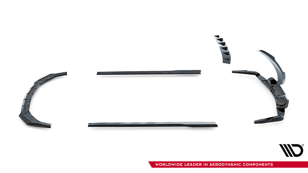 Set of splitters ford mustang dark horse mk7