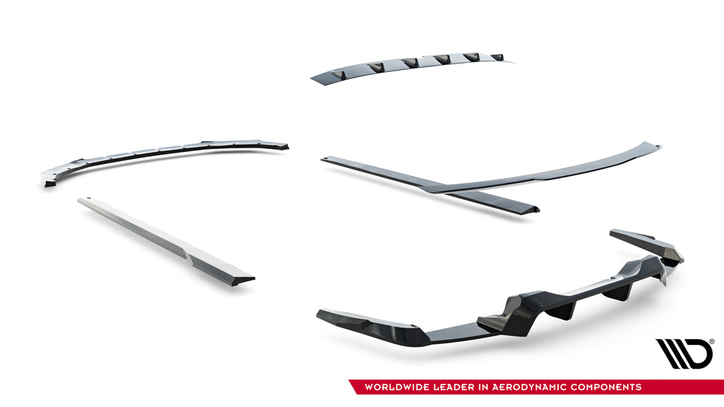 Set of splitters ford mustang dark horse mk7