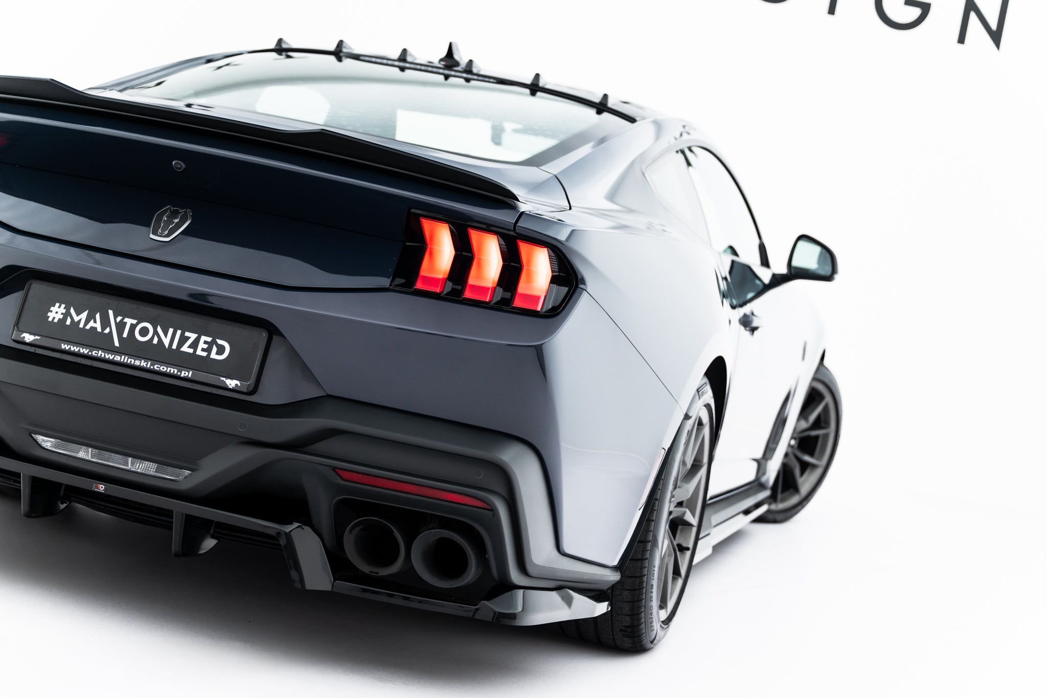 Set of splitters ford mustang dark horse mk7