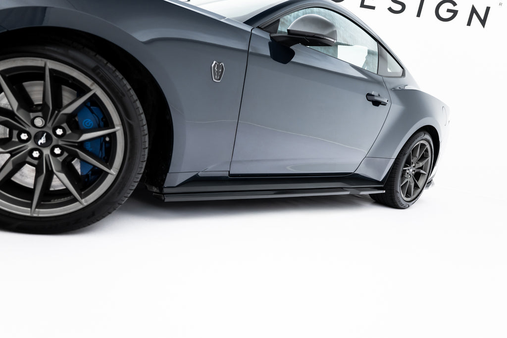 Set of splitters ford mustang dark horse mk7