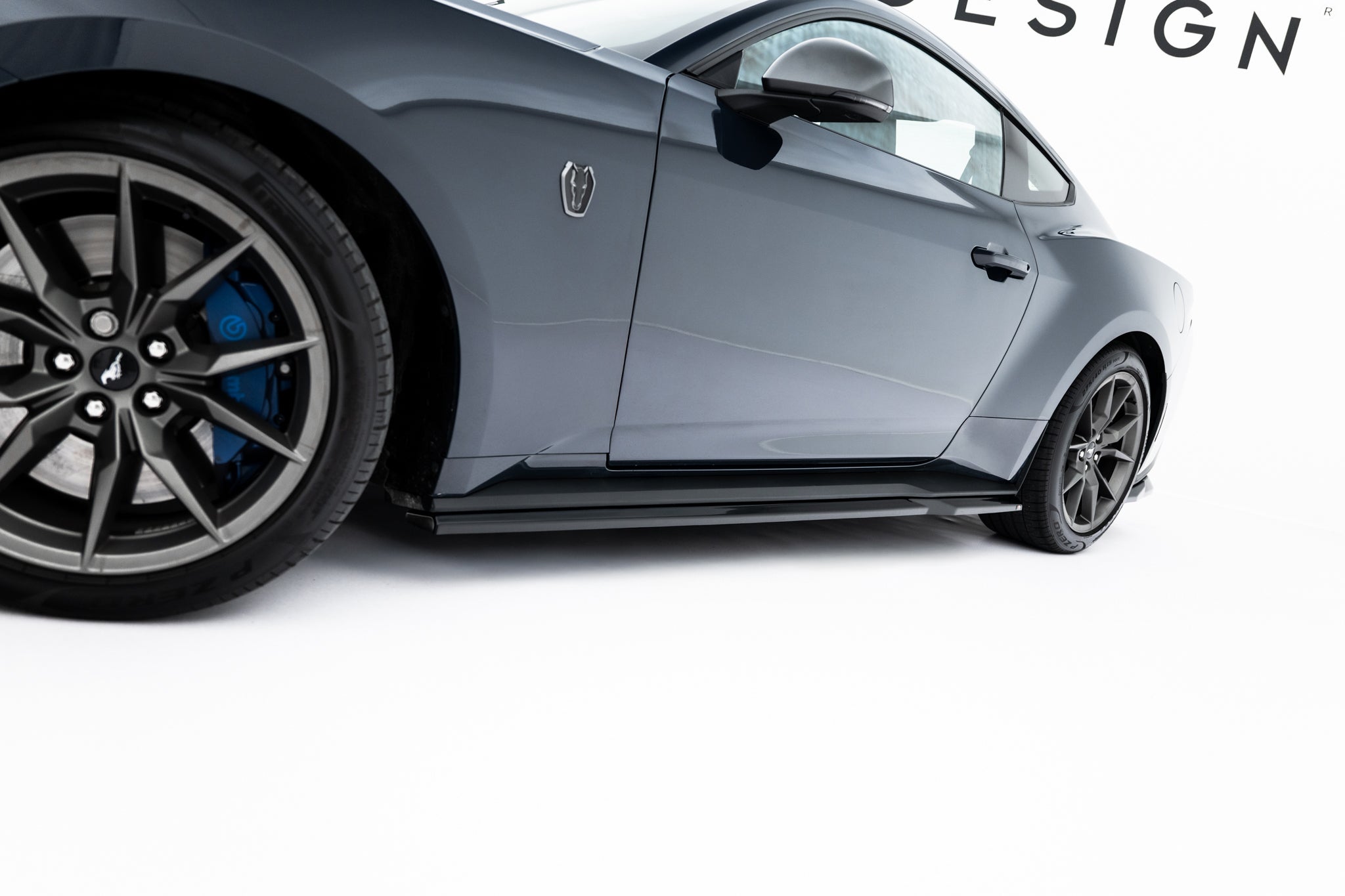 Set of splitters ford mustang dark horse mk7