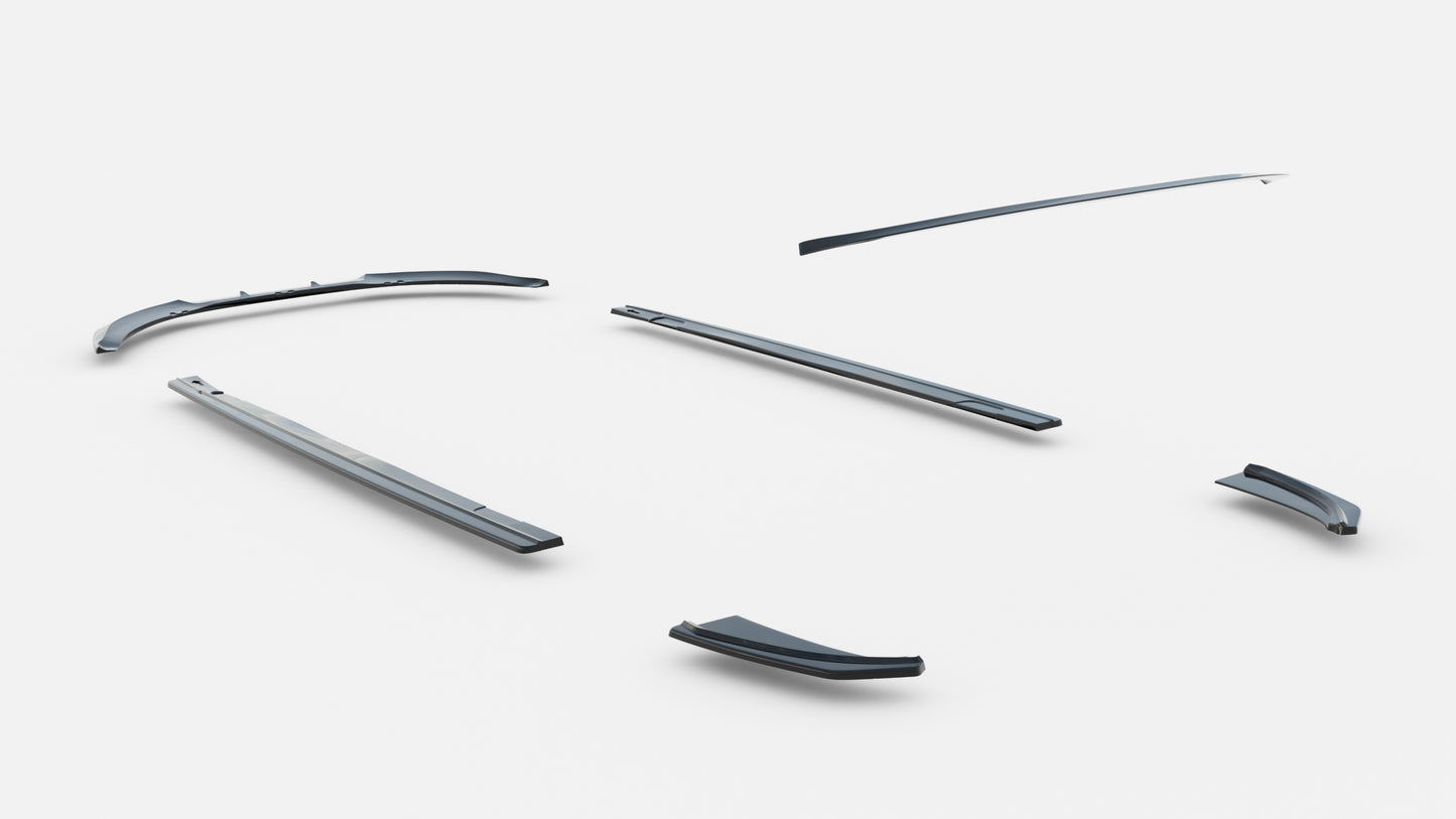 Set of splitters ford s-max titanium mk1 facelift