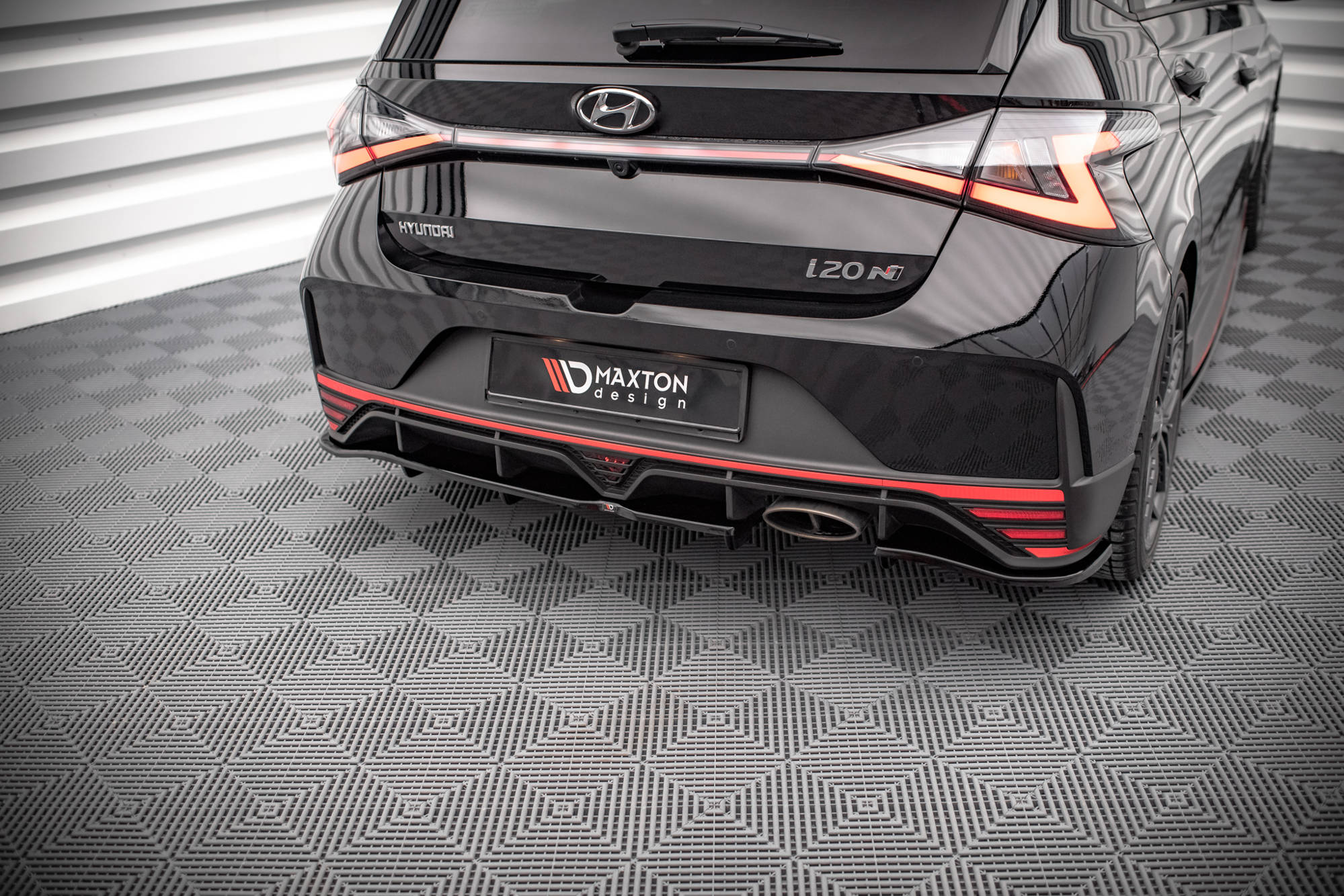 Set of splitters hyundai i20 n mk3
