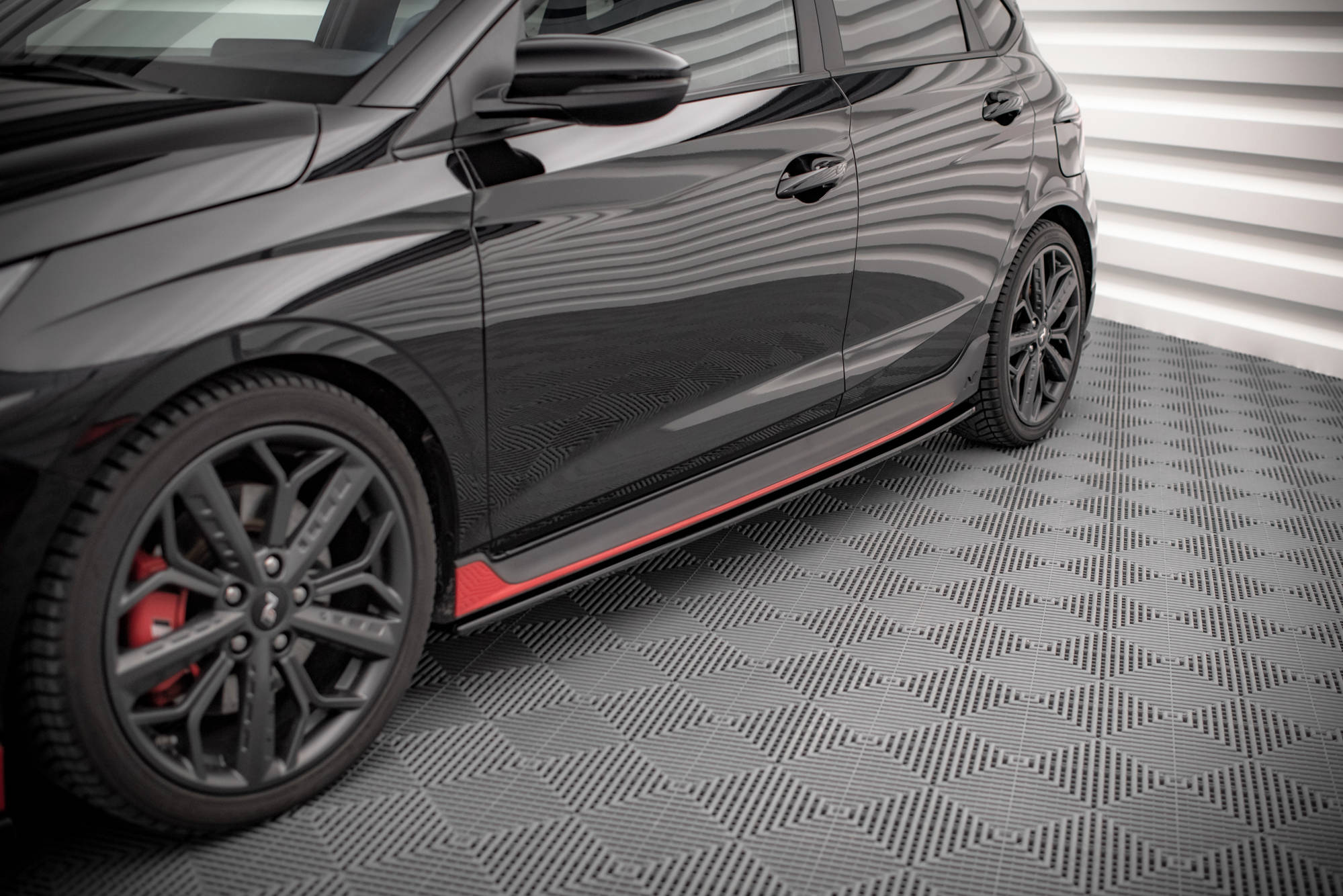 Set of splitters hyundai i20 n mk3