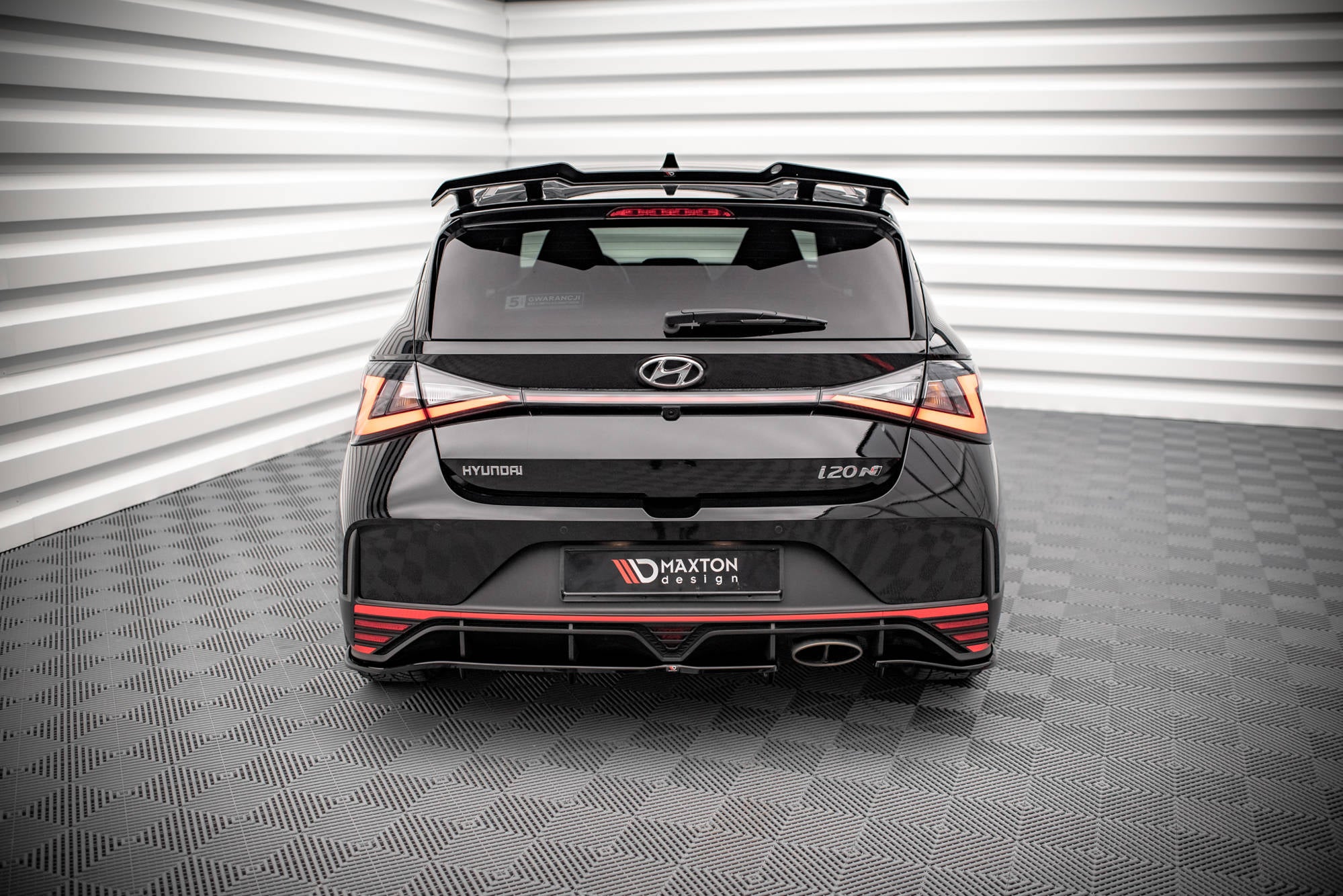 Set of splitters hyundai i20 n mk3