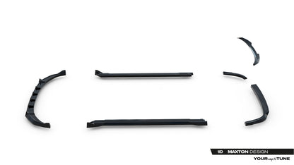 Set of splitters hyundai tucson mk4 facelift