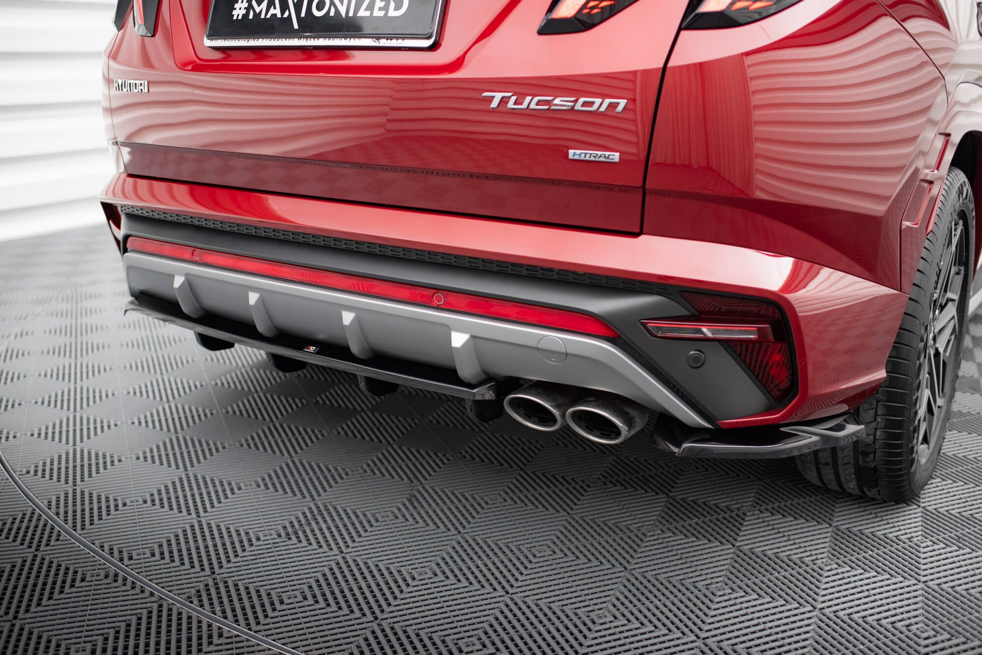 Set of splitters hyundai tucson n-line mk4