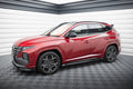 Set of splitters hyundai tucson n-line mk4