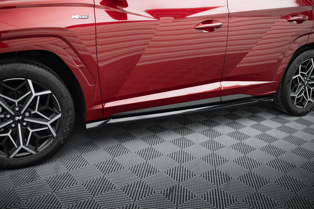 Set of splitters hyundai tucson n-line mk4