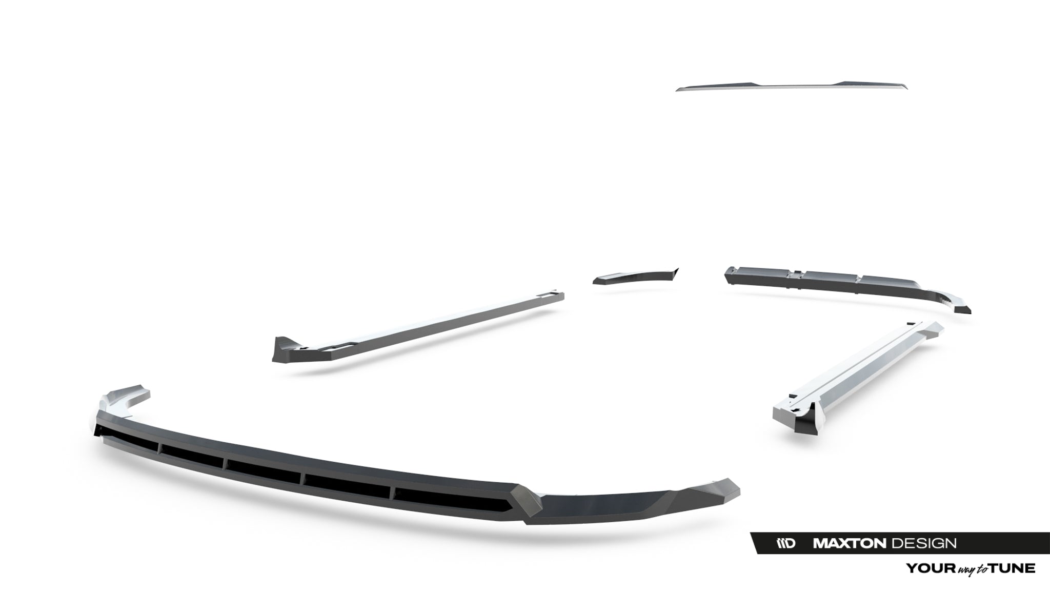 Set of splitters hyundai tucson n-line mk4 facelift