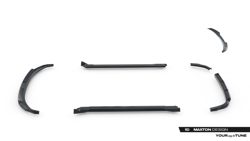 Set of splitters hyundai tucson n-line mk4 facelift