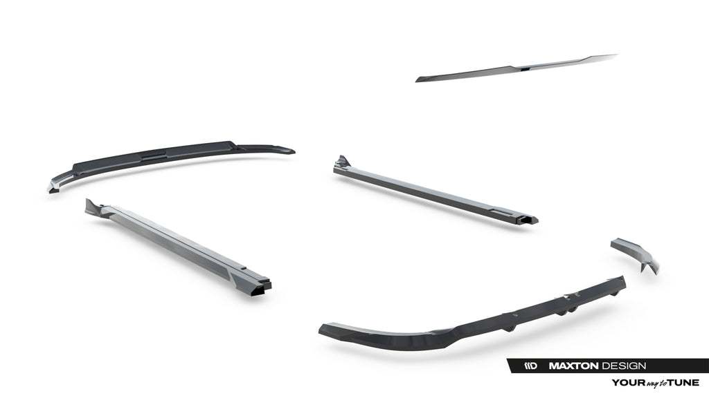 Set of splitters hyundai tucson n-line mk4 facelift