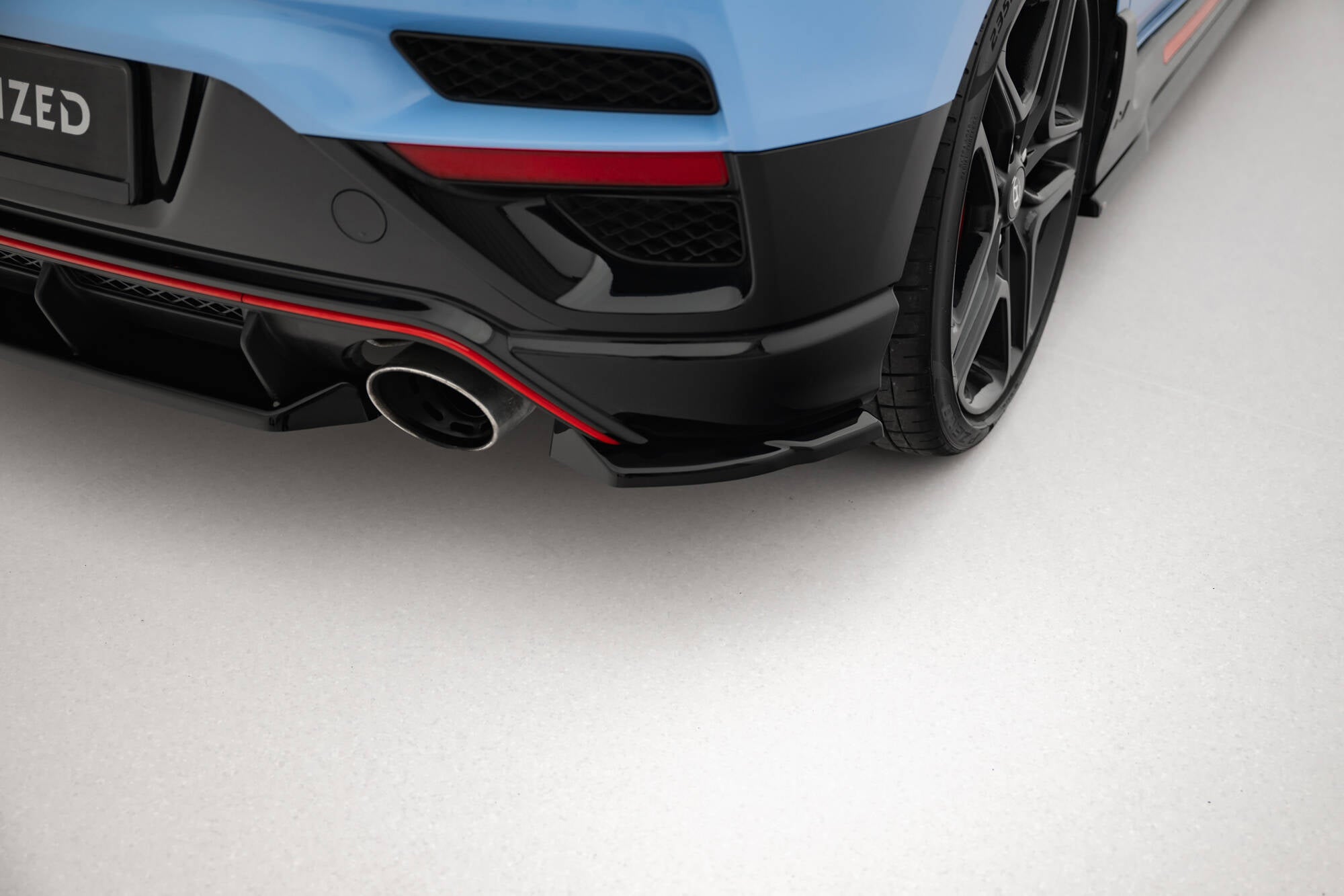Set of splitters hyundai veloster n mk2