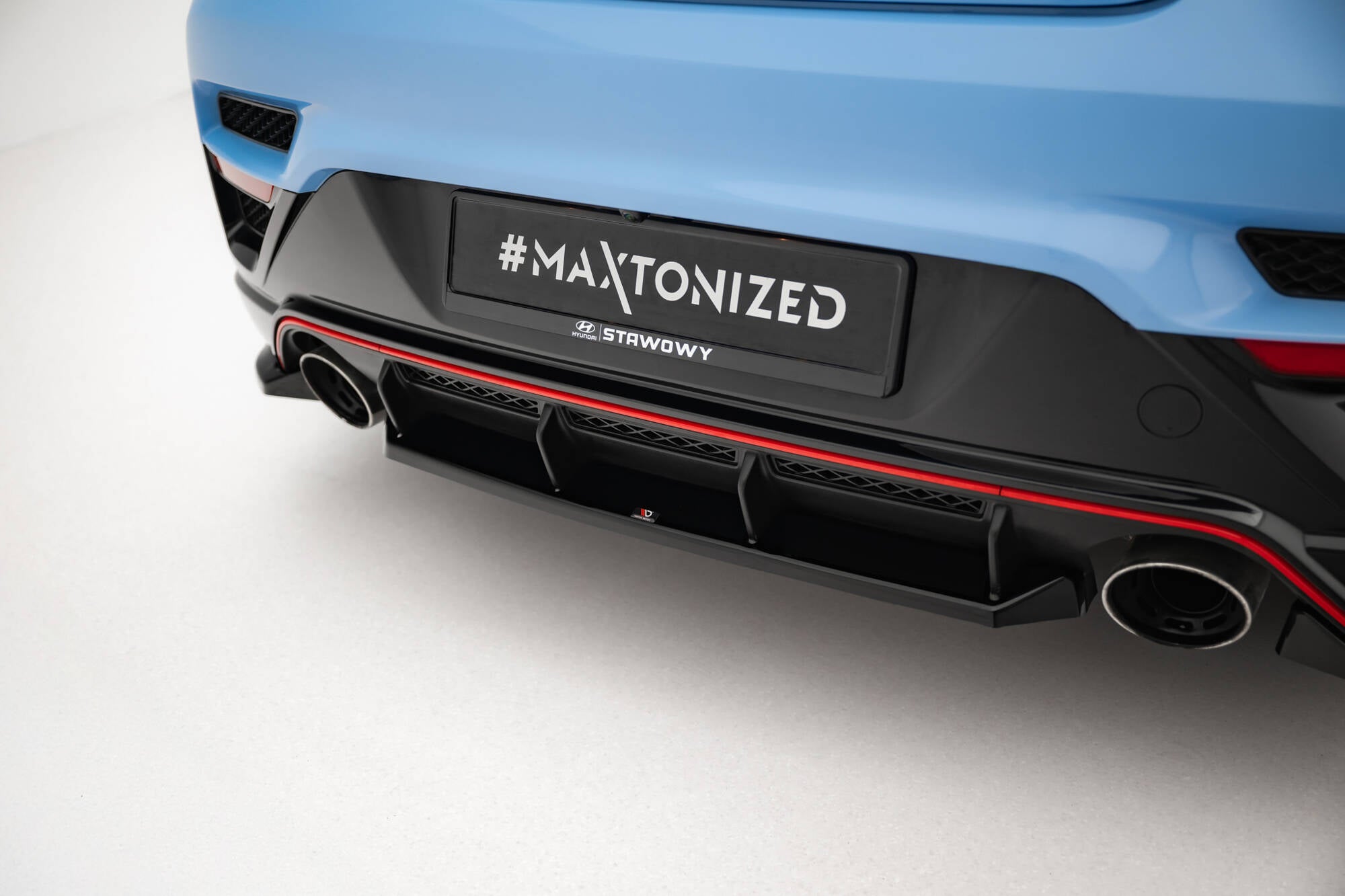 Set of splitters hyundai veloster n mk2
