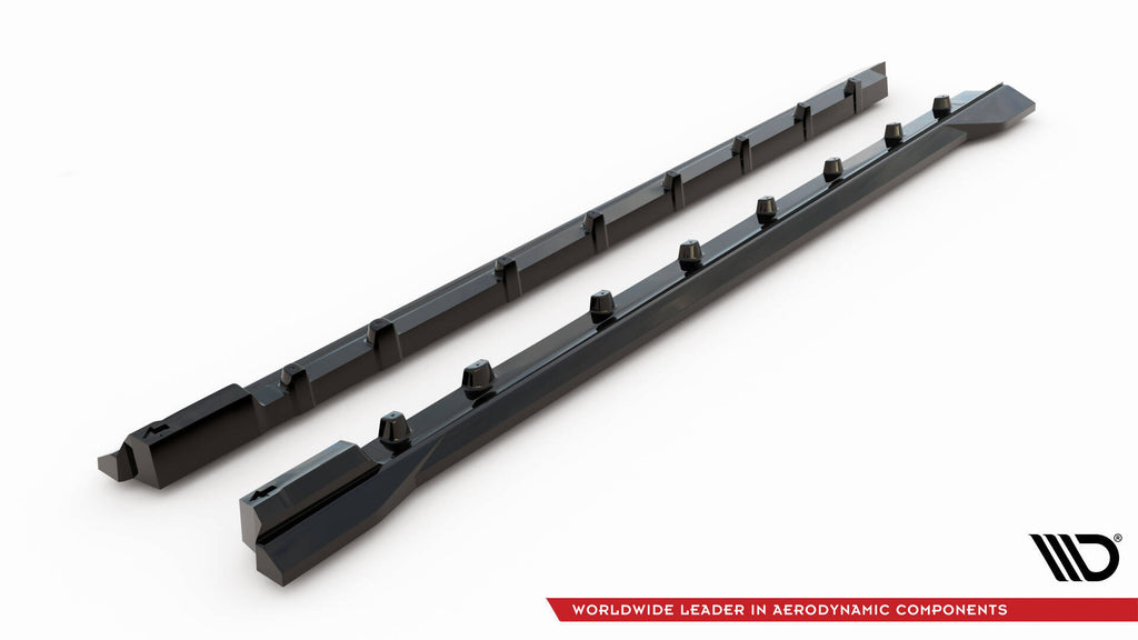 Set of splitters jaguar f-pace r-sport mk1