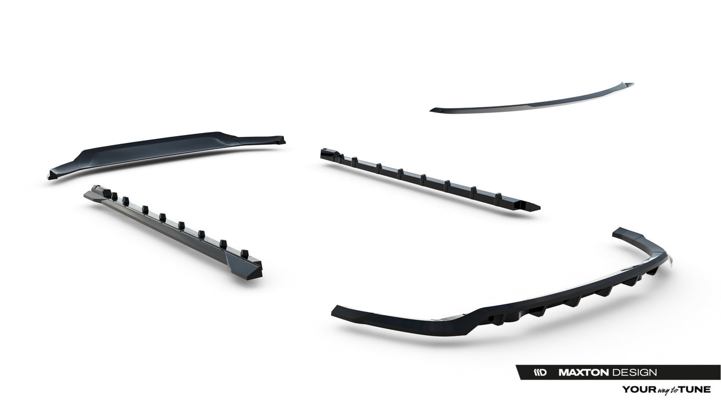 Set of splitters jaguar f-pace r-sport mk1 facelift