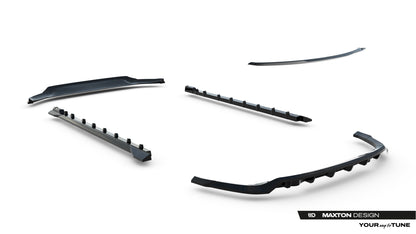 Set of splitters jaguar f-pace r-sport mk1 facelift