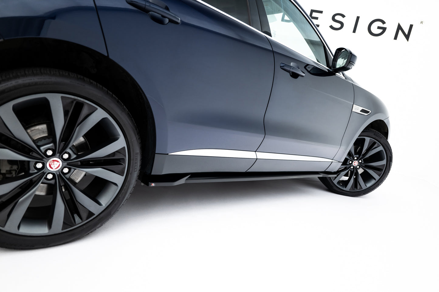 Set of splitters jaguar f-pace r-sport mk1 facelift