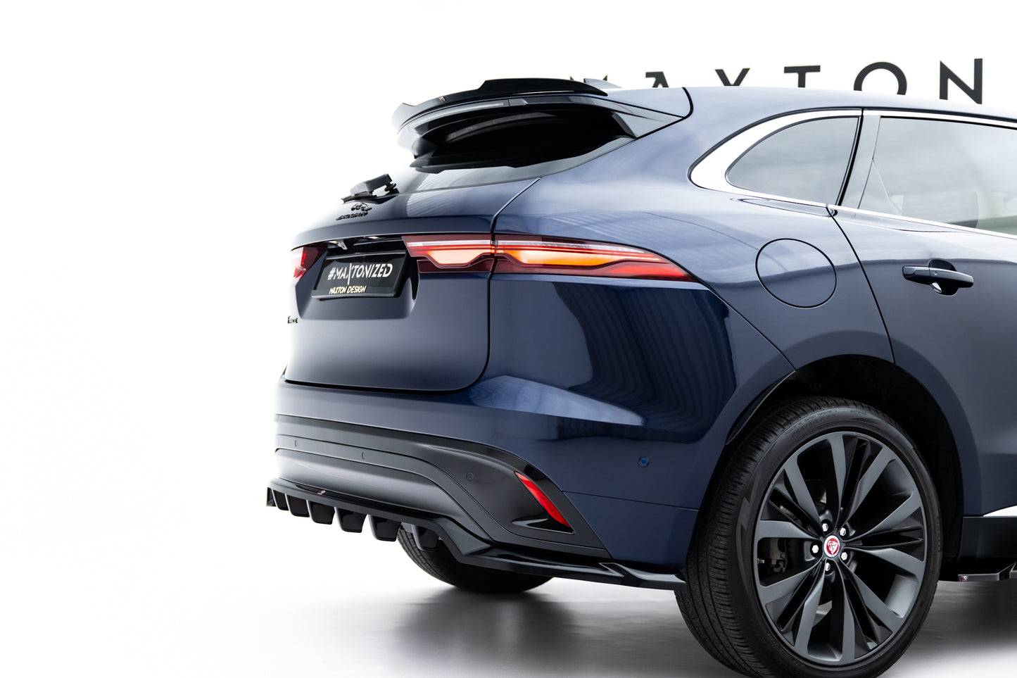 Set of splitters jaguar f-pace r-sport mk1 facelift