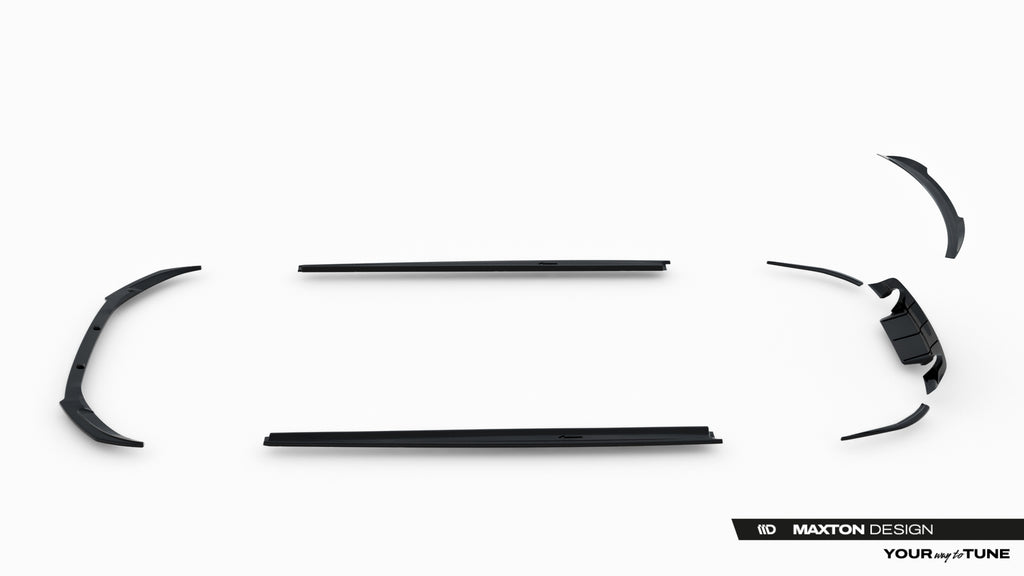 Set of splitters jaguar xe r-dynamic x760 facelift