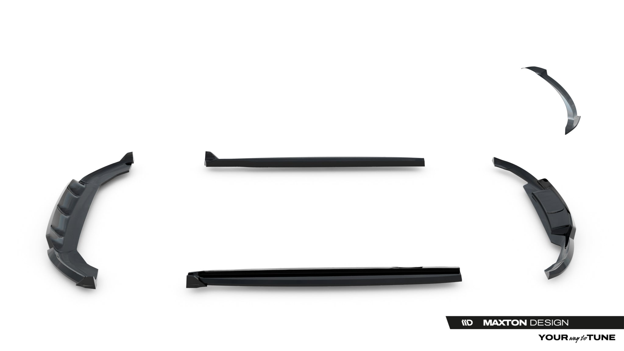 Set of splitters land rover range rover evoque dynamic mk2