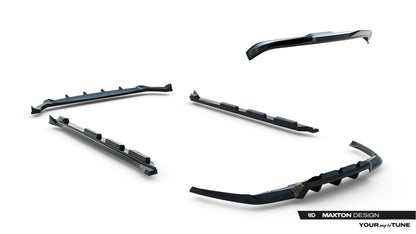 Set of splitters land rover range rover velar r-dynamic mk1 (the kit is not compatible with a towbar)