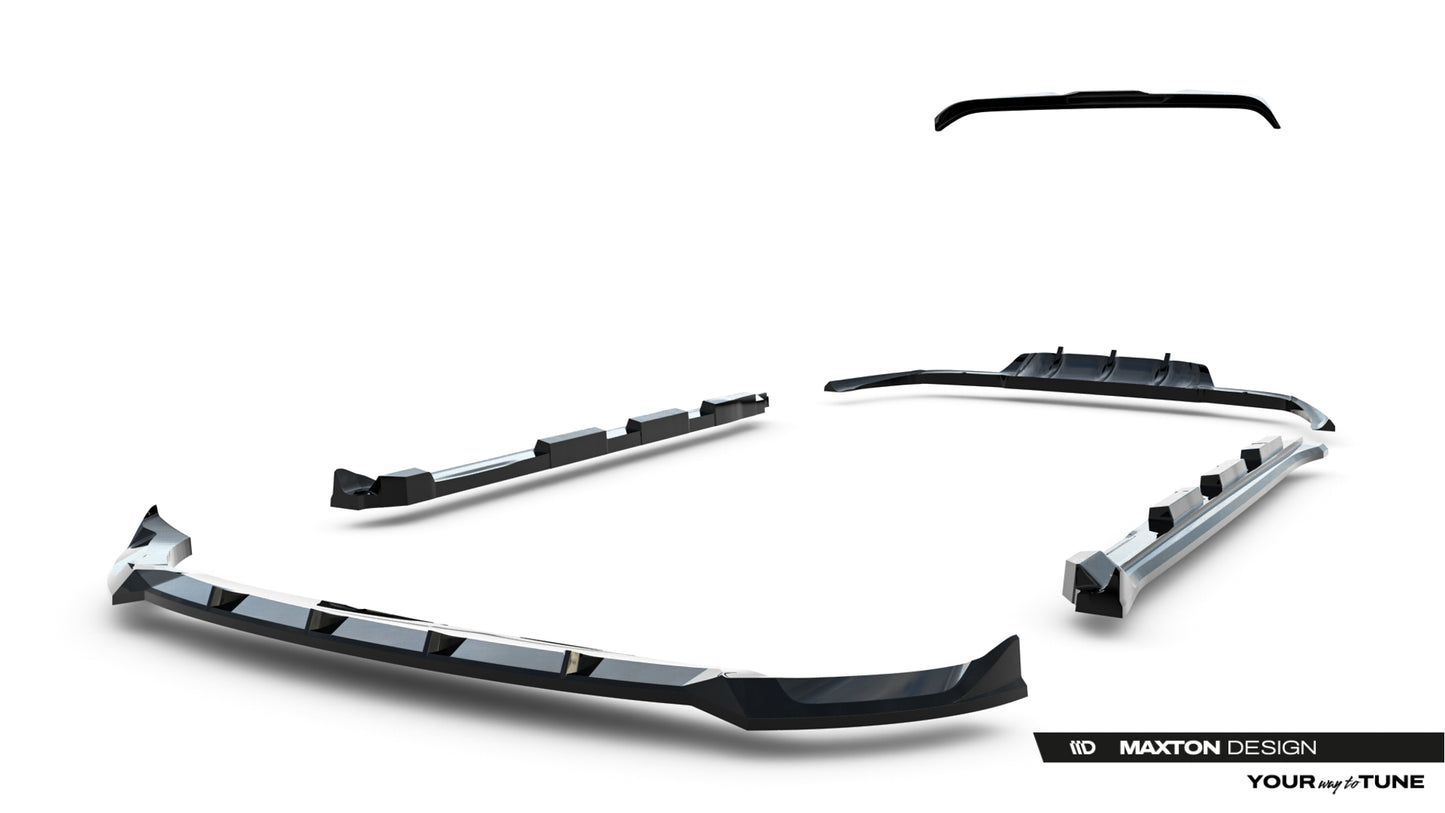 Set of splitters land rover range rover velar r-dynamic mk1 (the kit is not compatible with a towbar)