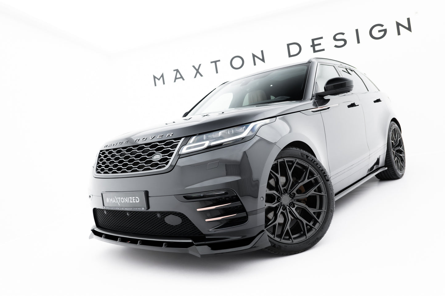 Set of splitters land rover range rover velar r-dynamic mk1 (the kit is not compatible with a towbar)