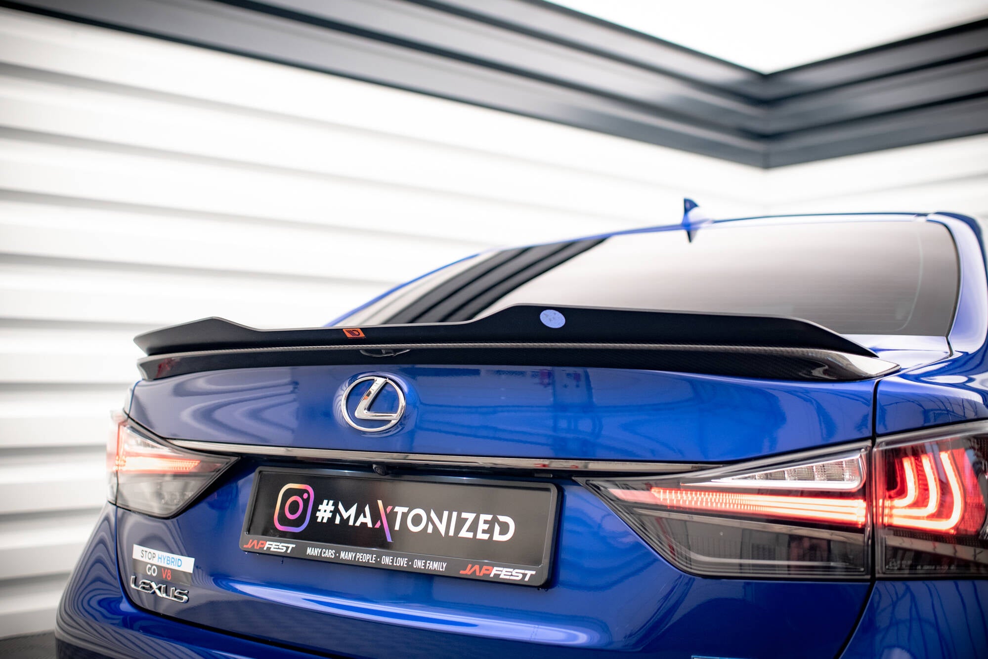 Sæt med splitters lexus gs f mk4 ansigtsløftning