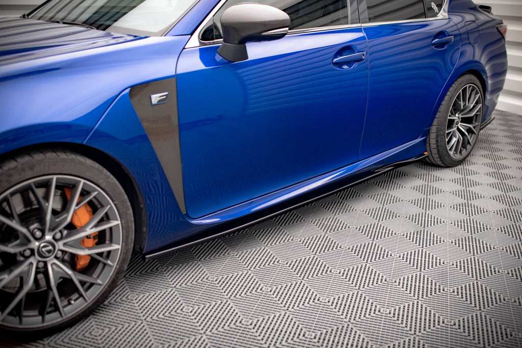 Sæt med splitters lexus gs f mk4 ansigtsløftning