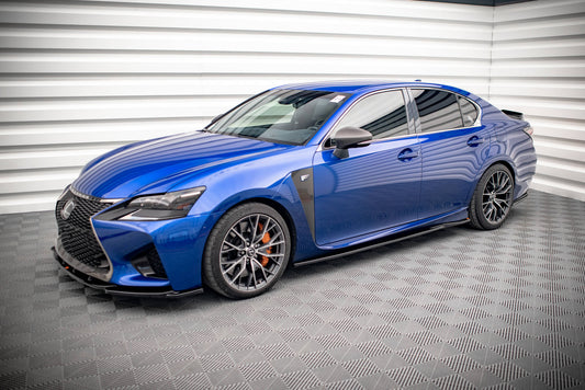 Set of splitters lexus gs f mk4 facelift
